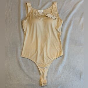 NWT HEYSON Thong Body Suit, Bra Lined, Size Small.